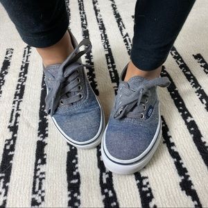 Authentic kid’s Vans sneaker